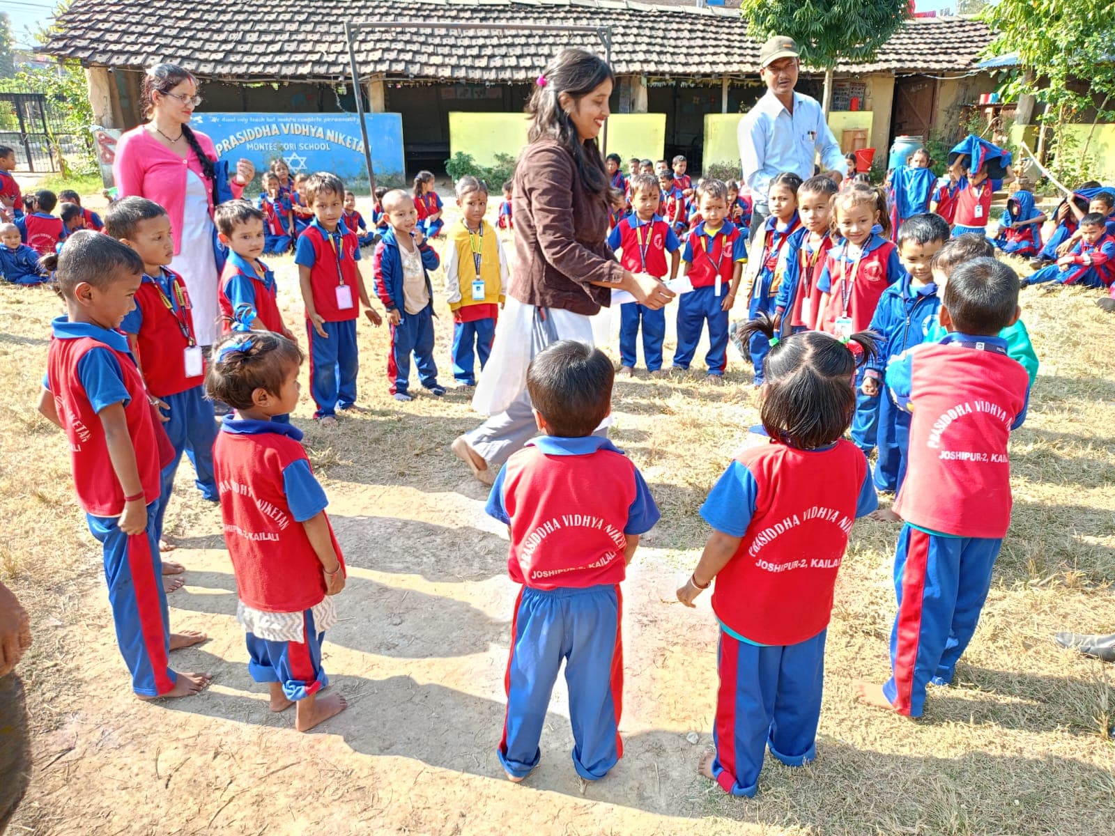 Kids playing