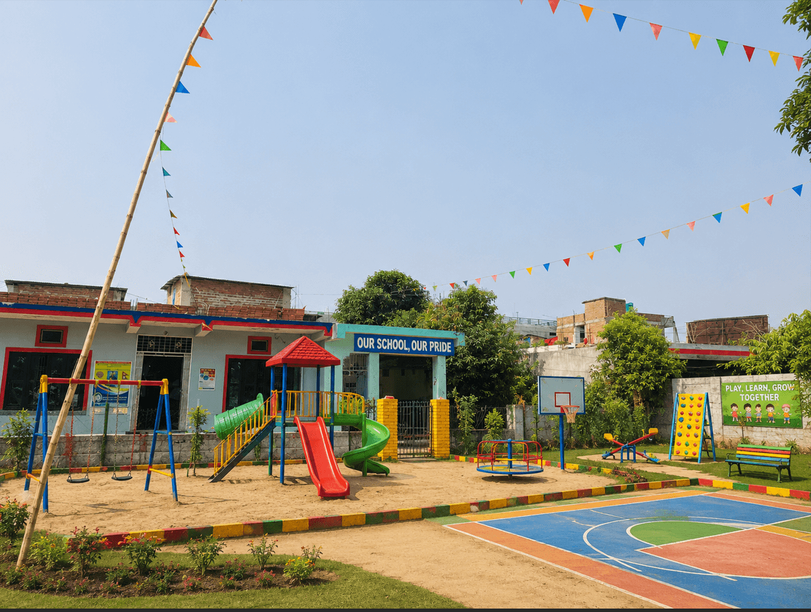Spacious Playground